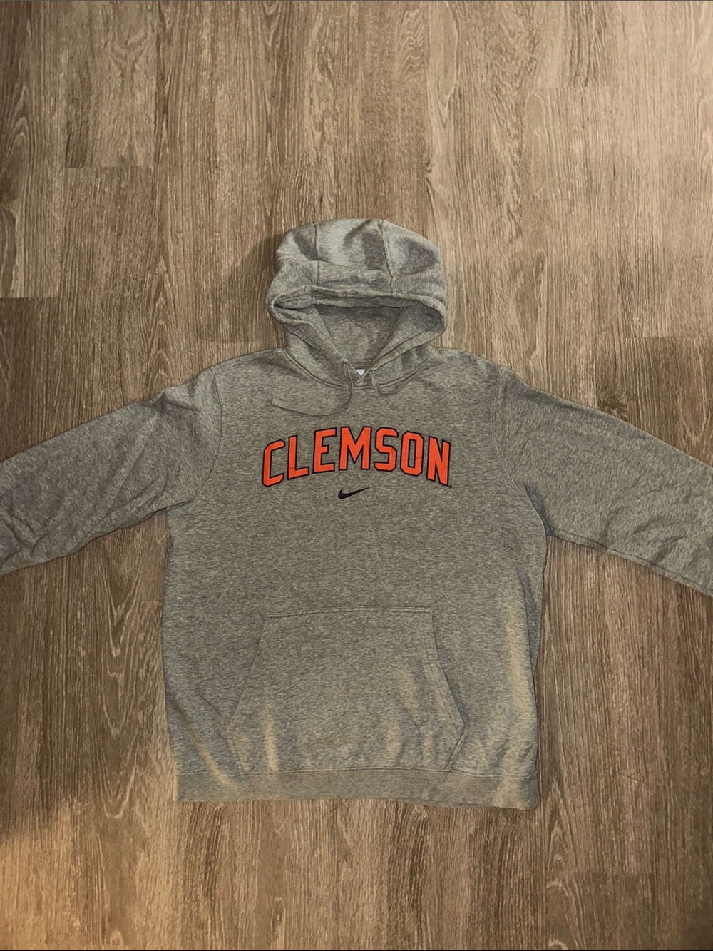 CLEMSON Nike Gray Hoodie